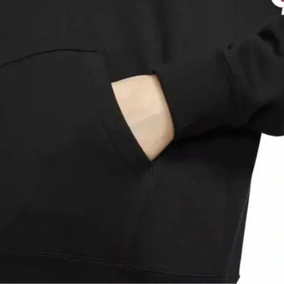 Nike Sportswear Essential Women's Funnel-Neck Fleece Pullover Hoodie GRAY - Picture 3 of 8